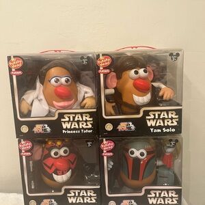 Star Wars Disney Parks Exclusive Mr. Potato Head (4 pack)